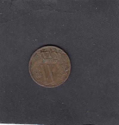 Beschrijving: 1 Cent WILLEM I